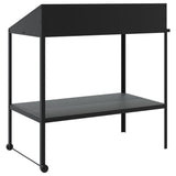 Plant Stand Anthracite 100x54.5x100 cm Galvanised Steel 364536