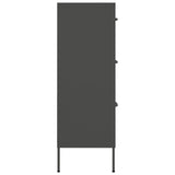 Drawer Cabinet Anthracite Steel Medium Drawer Cabinet 336150