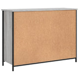 Sideboard Grey Sonoma 100x35x75 cm Engineered Wood 835512