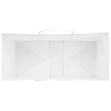 Paper Bags 250 pcs with Handles White 26x12x35 cm 4101618