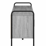 TV Cabinet 133 x 33 x 50 cm Grey Sonoma Engineered Wood 8013719
