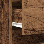 ZNTS Bedside Cabinet Old Wood 40x35x50 cm Engineered Wood 863462