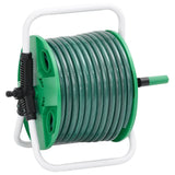 Free Standing Green Hose Reel with 30 m Hose PVC 3281508