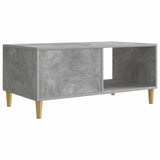 Coffee Table Concrete Grey 90 x 50 x 40 cm Engineered Wood 894728