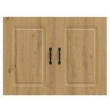 Kitchen Wall Cabinet Kalmar Artisan Oak Engineered Wood 853596