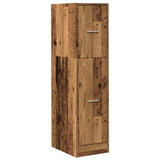 Apothecary Cabinet Old Wood 30x41x118 cm Engineered Wood 855167