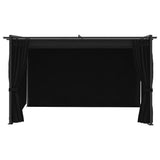 Gazebo 4x3 m Anthracite 3053421