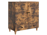 Sideboard Smoked Oak 66 x 34.5 x 95 cm Engineered Wood 894210