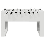 Foosball Table White 146.5 x 74 x 85 cm Engineered Wood 3378199