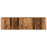 TV Cabinets Wall-mounted 2 pcs Old Wood 80x30x41 cm 857667