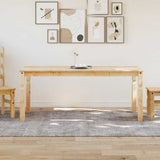 Dining Table Corona 180x90x75 cm Solid Wood Pine 4005720