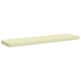 2-Piece Bench Cushions VUGHT 2 pcs 100% Polyester Cream 951435
