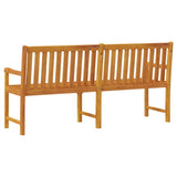 Garden benches 1-Seater 180 x 55.5 x 90 cm Solid Acacia Wood 316612