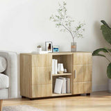 Sideboard with Shelf FLORIN Sonoma Oak 88.5 x 30.5 x 55.5 cm 880293