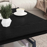 Bookshelf Board 4 pcs Black 80 x 40 x 1.5 cm Engineered Wood 875062