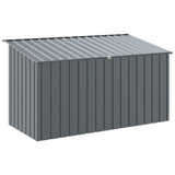 Dog House with Roof Anthracite 196x91x110 cm Galvanised Steel 172575