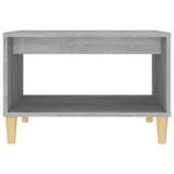 Coffee Table Grey Sonoma 60x50x40 cm Engineered Wood 817520