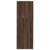 Apothecary Cabinet Brown Oak 30x41x118 cm Engineered Wood 855166