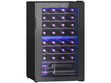 32 Bottle Dual Zone 5-18&degC Wine Fridge - Black T3398P342273
