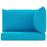 Pallet Cushions 3 pcs Light Blue Oxford Fabric 361777