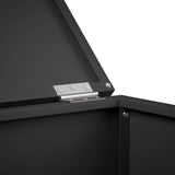 Propane Tank Cover 40 x 40 x 66 cm Steel Black 8020117