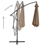 Cantilever Umbrella with Aluminium Pole 300 cm Taupe 44510