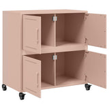 Sideboard Pink 68x39x72 cm Steel 846651
