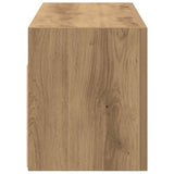 Bathroom Wall Cabinet Artisan Oak 60x25x30 cm Engineered Wood 860066