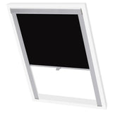 ZNTS Blackout Roller Blind Black FK06 133516