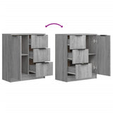 Sideboard Grey Sonoma Engineered Wood 816989