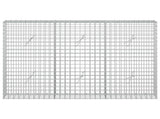 Gabion with 5 mm Wire and 5x5 cm Mesh 150x20x100 cm 3464061