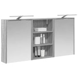 Bathroom Cabinet Set 3 pcs 126 x 16 x 62.5 cm Engineered wood 3403837