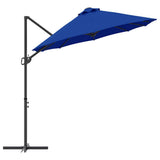 Umbrella 372 x 198 x 243 cm Polyester and Aluminium Azurblau 42003380