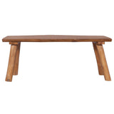 Garden Bench 120 cm Solid Teak Wood 288817