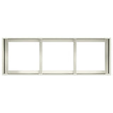 Planter White 120x40x40 cm Cold-rolled Steel 860676