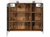 Bathroom Mirror Cabinet Old Wood 60 x 14.5 x 70 cm 889069
