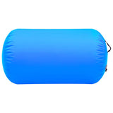 Inflatable Gymnastic Roll with Pump 100x60 cm PVC Blue 92714