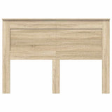 Headboard with Headboard Concrete Grey 140 cm Engineered Wood 887452