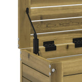 Garden Footstool 62x31.5x52 cm Impregnated Wood Pine 844892