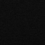 ZNTS Bed Frame without Mattress Black Double Fabric 3284870