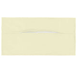 Cushion Cover 12 pcs HOUTEN Cream 40 x 80 cm Polyester 918288