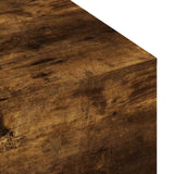 Coffee Table Smoked Oak 100x49.5x31 cm Engineered Wood 833893