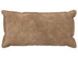 Cushion Cover 6 pcs HOUTEN Taupe 50 x 70 cm Microfiber Fleece 919554