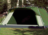 Camping Tent Cabin 4-Person Green Quick Release 4004219