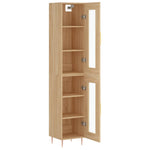 Highboard Sonoma Oak 34.5x34x180 cm Engineered Wood 3199420