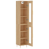 Highboard Sonoma Oak 34.5x34x180 cm Engineered Wood 3199420
