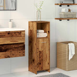 Bathroom Cabinet Old Wood 30x30x95 cm Engineered Wood 856033