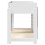 Bunk Bed for Kids White 80 x 160 cm Engineered Wood 3410547
