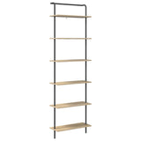 Bookshelf Sonoma Oak 60 x 24 x 203 cm Engineered wood 879972