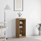 LED Sideboard Artisan Oak 41 x 37 x 100 cm Engineered Wood 863055